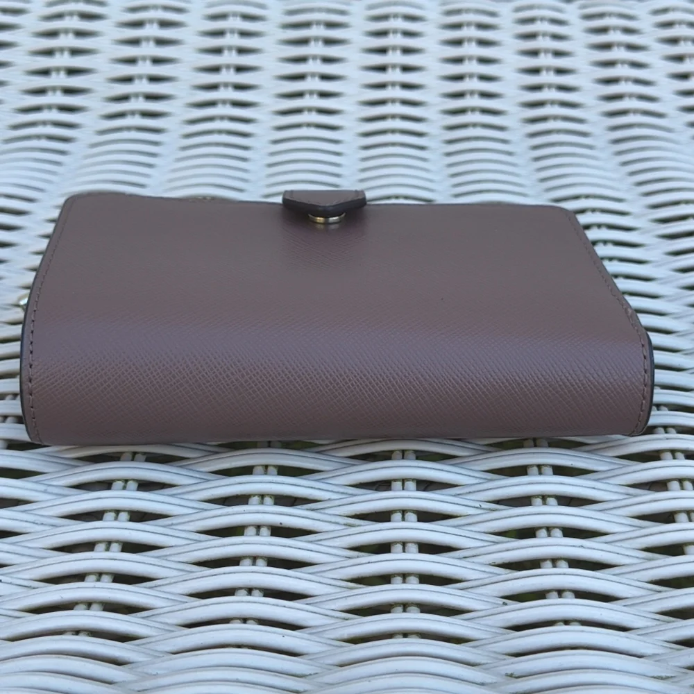 Kate Spade New York Staci Medium Compact Bifold Wallet || Dusty Mauve - Picture 5 of 12